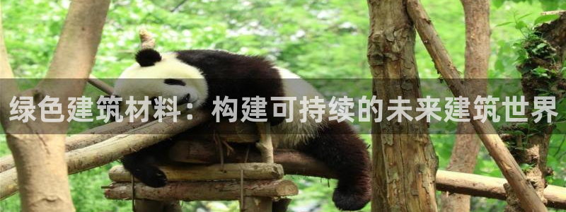 E尊国际网站：绿色建筑材料：构建可持续的未来建筑世界