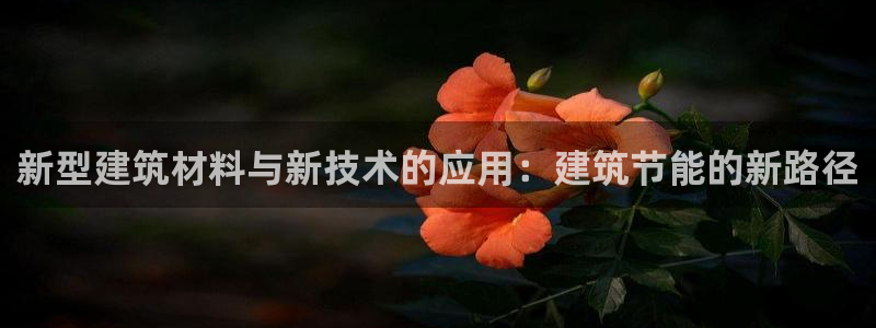 e尊国际客服：新型建筑材料与新技术的应用：建筑节能的新路径
